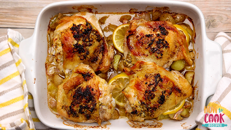 Baked chicken thigh recipe