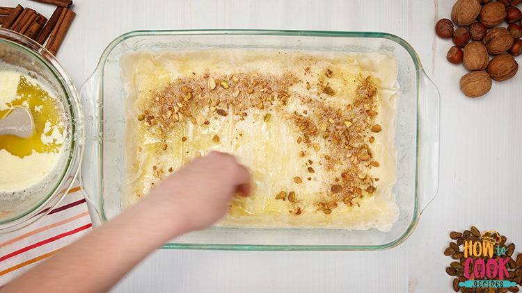 How long to bake baklava