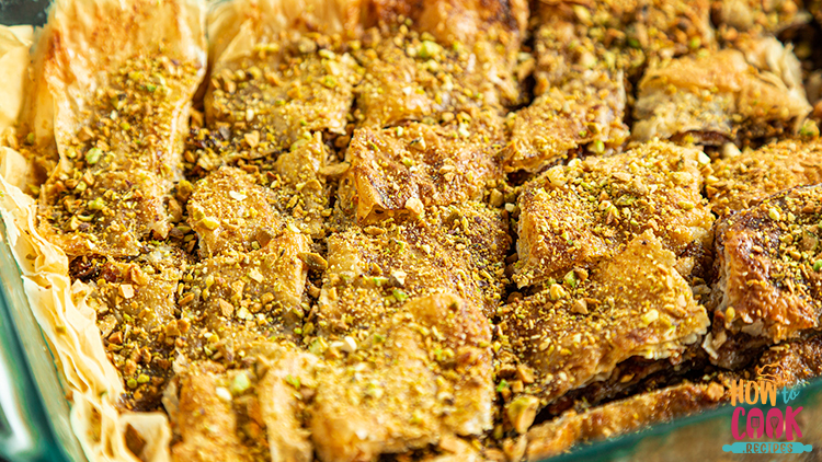 Homemade baklava recipe