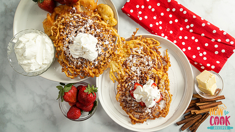 Homemade funnel cake